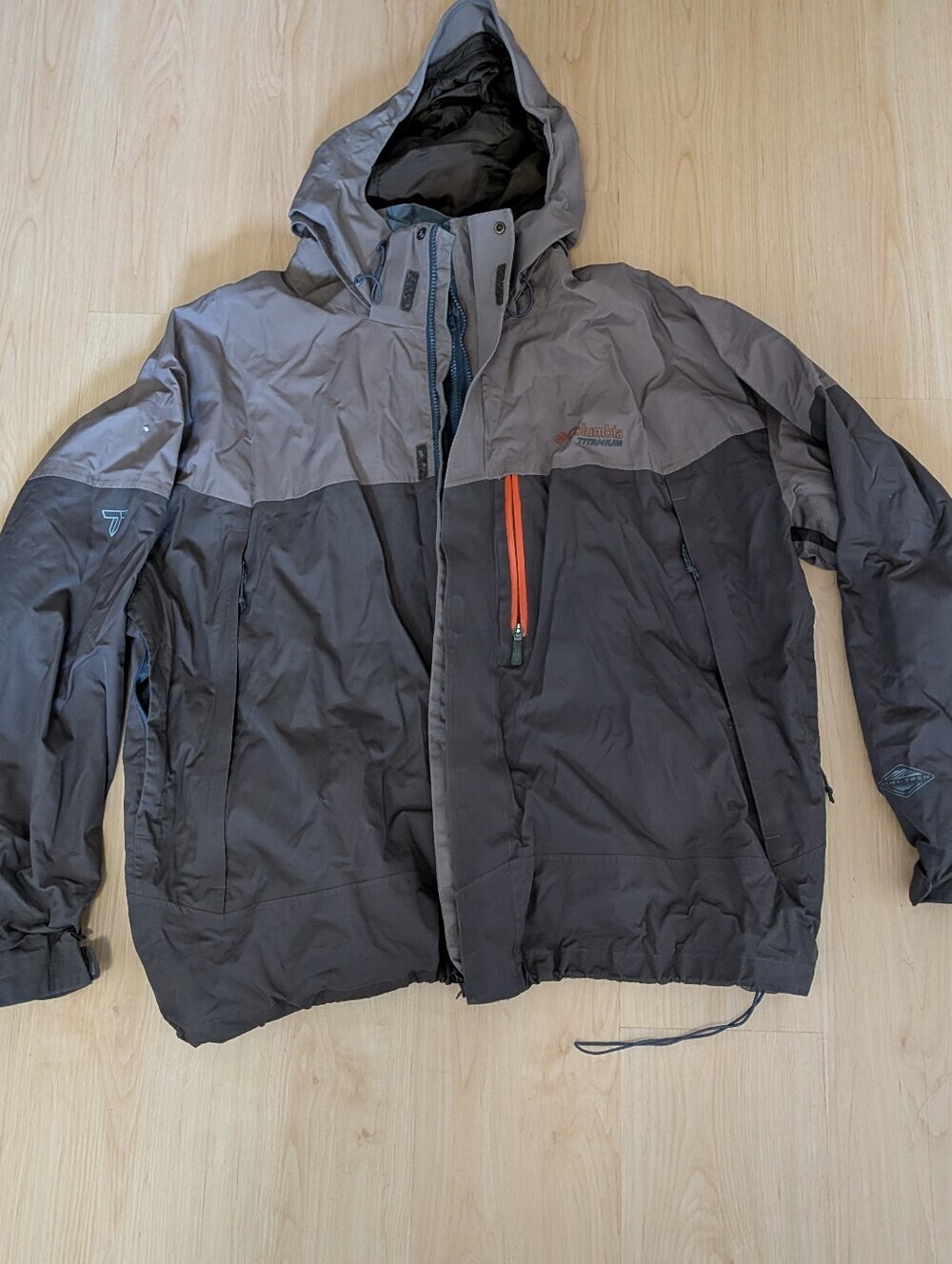 Columbia Titanium Alpine Action Men's 4XL Ski Jacket Omni-Heat Waterproof Hooded